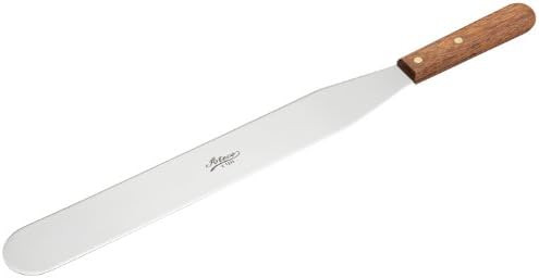 Ateco Straight Spatula, 14-Inch Stainless Steel Blade