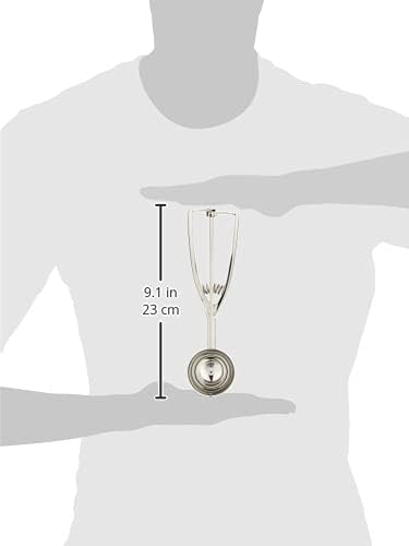 Norpro stainless steel scoop, 56MM (4 Tablespoons), As Shown