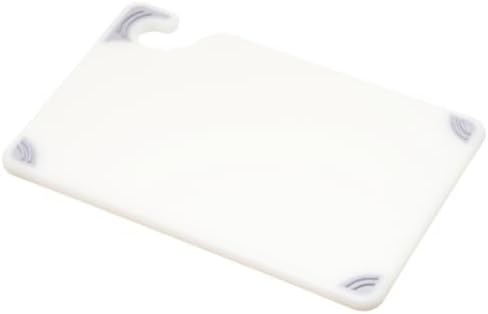 San Jamar CBG6938WH Saf-T-Grip Bar Cutting Board