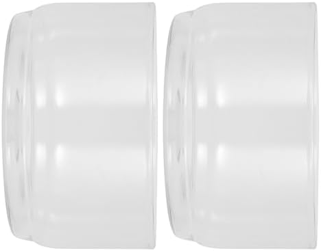2pcs High-boron Glass Mixing Bowls for Kitchen Baking