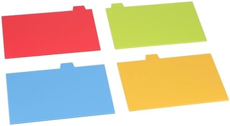 PP Cutting Board Set, 4-Piece with Handles and Plastic Bracket
