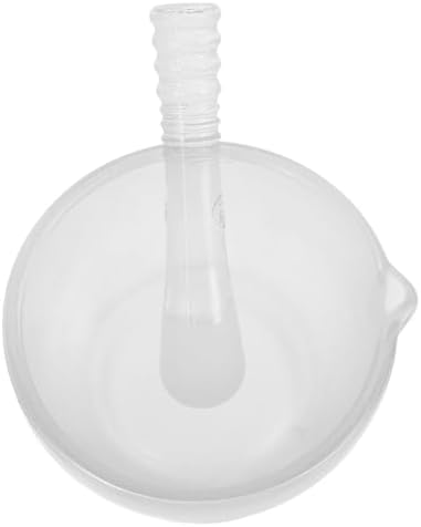 Glass Pestle Bowl Set 75ml with Pestle for Kitchen and Lab