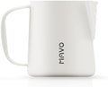 Milk Frothing Pitcher, Arc Spout Espresso Steaming Pitcher, 400ml Milk