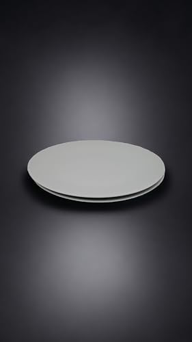 14" White Porcelain Serving Platters Plate, Set of 2