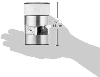 Bodum Twin Dual Salt and Pepper Grinder, Stainless Steel w/Silicone Sleeve - Image 2