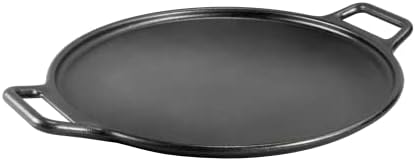 Lodge BOLD Pre-Seasoned Cast Iron Pizza Pan with Handles, 14 Inches