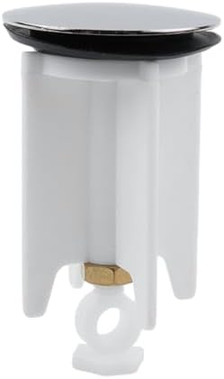 Pop-Up Sink Drain Stopper with Rust-Proof Brass Head and Sturdy