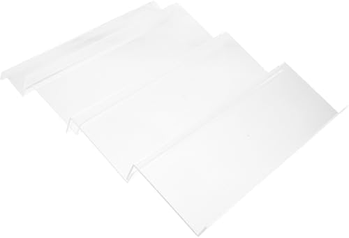 Spice Drawer Organizer, 6 Jar Rack Acrylic Tiered Tray for Cabinets
