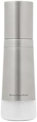 KitchenAid Stainless Steel Filled Salt Grinder, 8 Inch