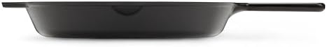 Amazon Basics Pre-Seasoned Cast Iron Skillet, Oven Safe, Even Heating, Heat Distribution, Stove Compatible, Heavy-Duty, 15-Inch, Black