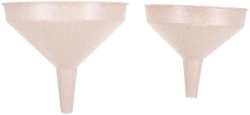 CHILDWEET 2pcs Kitchen Funnels Set Large and Small Mouth Funnels with