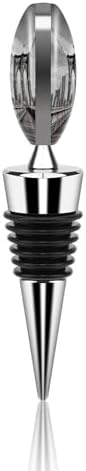 Brooklyn Bridge Wine Stopper Vacuum Alloy Wine Bottle Stopper Reusable
