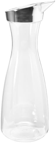 Acrylic Water Pitcher with Sealing Lid, 1500ml Lemonade Juice Jug