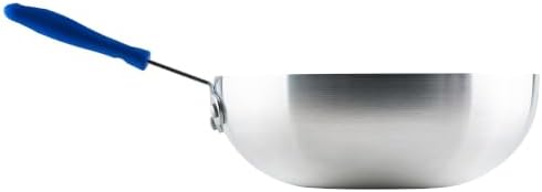 Winco Aluminum Stir Fry Pan, 11-Inch,Silver