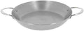 de Buyer MINERAL B Carbon Steel Paella Pan - 12.5” Diameter, 9.25”