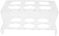 Egg Storage Box 12-slot Stackable for Refrigerator, Acrylic