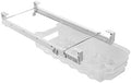 Adjustable Sliding Egg Drawer, Holds 18 Eggs, Clear