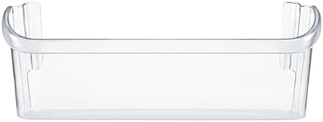 Smart Choice 242126602 Refrigerator Door Shelf Bin, Bottom, Clear