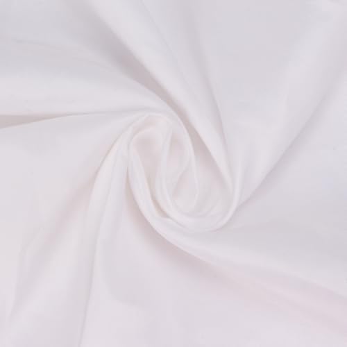 DAKKIONY 10 Pack Round Tablecloth White 120 Inch, Stain Resistant and