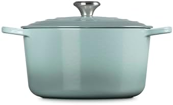 Le Creuset Enameled Cast Iron Signature Deep Round Oven, 6.5 qt., Sea Salt