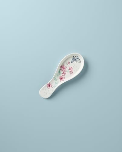 Lenox Butterfly Meadow Porcelain Spoon Rest, 10 Inch