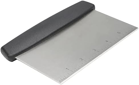 Utoolmart Stainless Steel Pastry Scraper, Bench Scraper Chopper, Dough