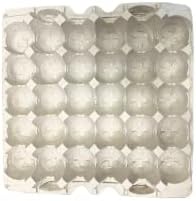 Pulp Fiber Egg Flats, 6 Trays for 30 Large Eggs