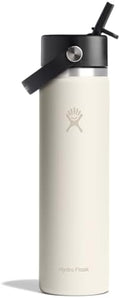 Hydro Flask Water Bottle - Insulated Stainless Steel - Wide Straw Lid