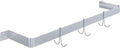 Wall-Mounted Stainless Steel Single-Line Pot Rack (36" Single-Line Pot Rack)