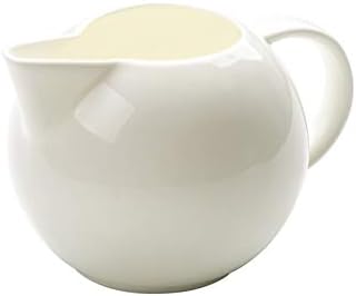 Gravy Bowl Classic Creamer Set for Coffee and Tea White Porcelain