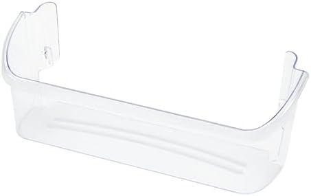 Smart Choice 242126602 Refrigerator Door Shelf Bin, Bottom, Clear
