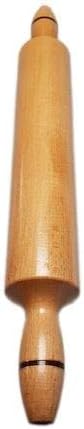 Rolling Pins for Baking Pizza and Dough, Hardwood Sturdy Handle Pasta