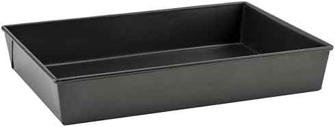 Winco 18" x 12" Rectangular Aluminized Steel Cake Pan