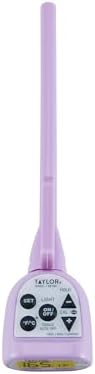Taylor Digital Meat Thermometer, Purple Case