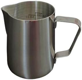 Rattleware 12 Oz Etched Milk Frothing Pitcher Latte Art Espresso
