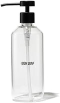 Public Goods Glass Dish Soap Dispenser, 16 Oz