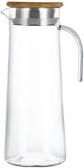 Acrylic Ice Water Pitcher with Lid, 1.2l for Juice Beer