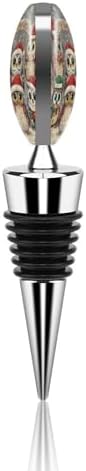 Christmas Owl Wine Stopper Vacuum Alloy Wine Bottle Stopper Reusable