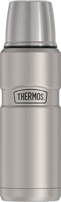 THERMOS Stainless King Vacuum-Insulated Compact Bottle, 16 Ounce