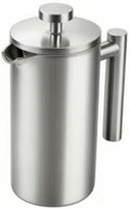 French Press Coffee Maker, Stainless Steel, 1500ml/50oz