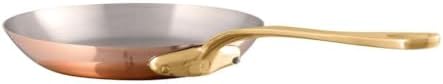 Mauviel M'200 B 2mm Polished Copper & Stainless Steel 2-Piece Frying