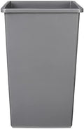 Amazon Basics Square Waste Container, 25 Gallons, Pack of 2
