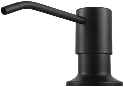 Soap Dispenser for Kitchen Sink, 17 Ounce, Black