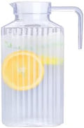 Acrylic Juice Pitcher, Shatterproof Drink Dispenser, Premium Material