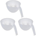 PRETYZOOM PP Plastic Mixing Bowls 3pcs with Handle, Stackable