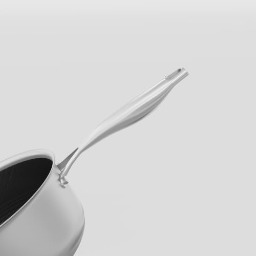 Garvee 3-Ply Stainless Steel Saucepan Set with Lids 1.5QT & 2.5QT & 3QT