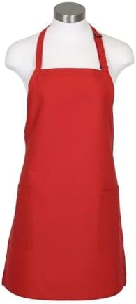 FAME Adult's 2 Pocket Bib Apron - O/S