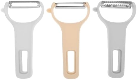 Vegetable Peeler Set 3 Pcs Stainless Steel Multifunction for Kitchen