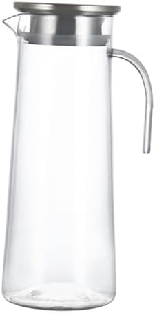 1.2l Water Pitcher with Lid Acrylic Beverage Server