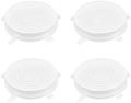 4 Pack 4.5in Reusable Silicone Stretch Lids